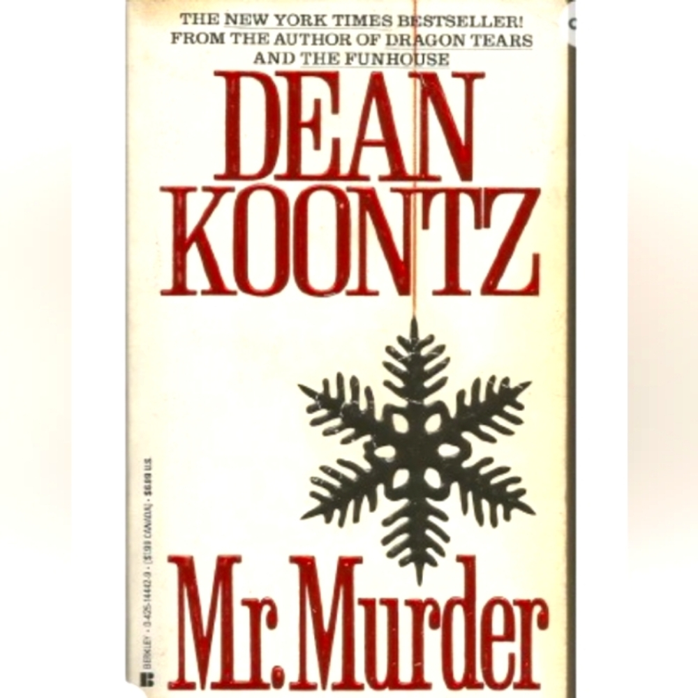 Mr. Murder Paperback Book by Dean Koontz
